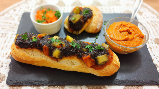 eclairs tapenade ratatouille