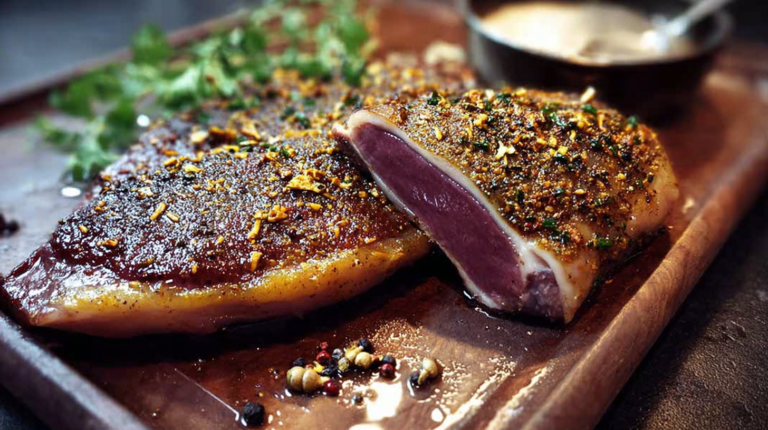 magret canard séché épices
