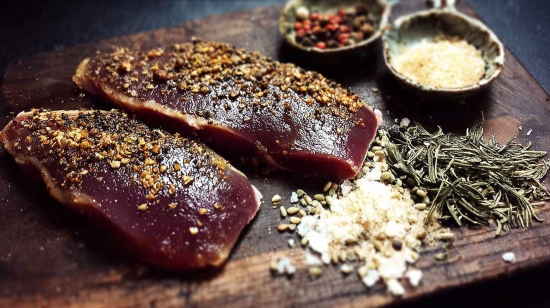 magret canard séché épices