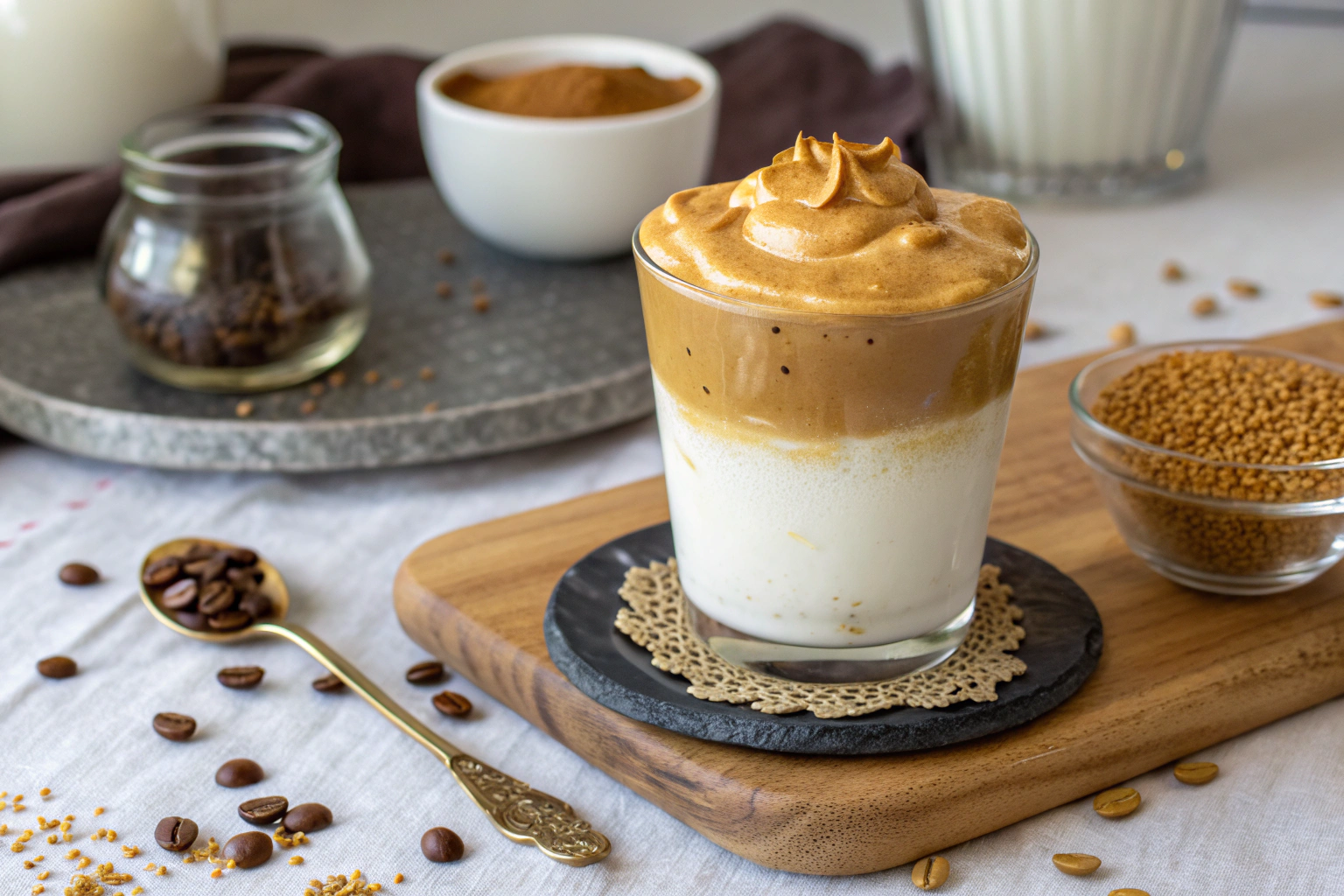 Café Dalgona au Lait Concentré Sucré featured image