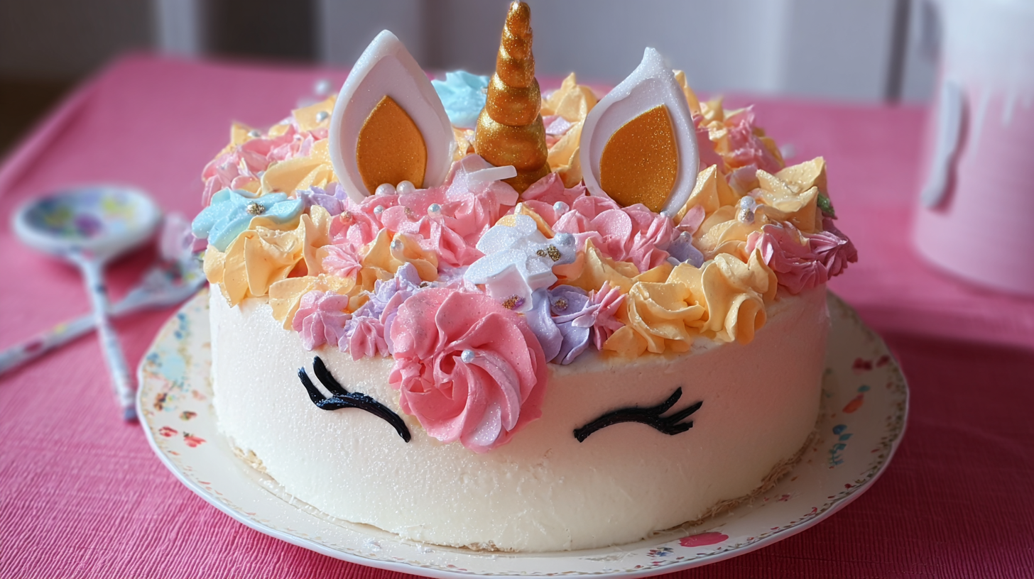 gâteau licorne