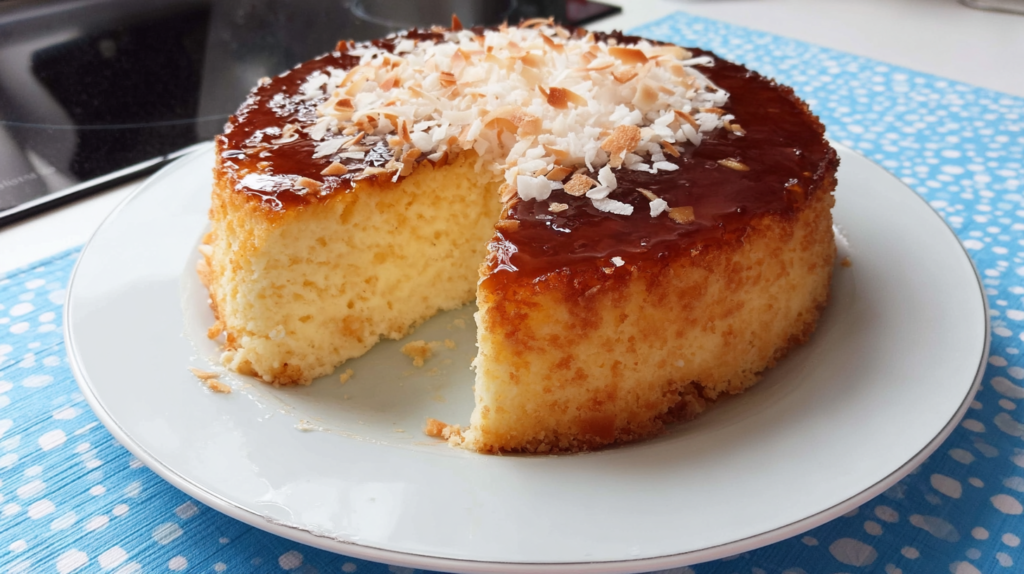 gâteau magique noix coco