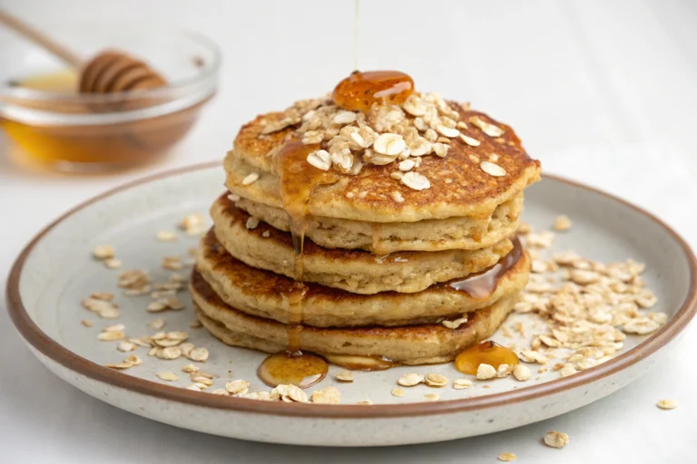 pancakes flocons d'avoine featured image
