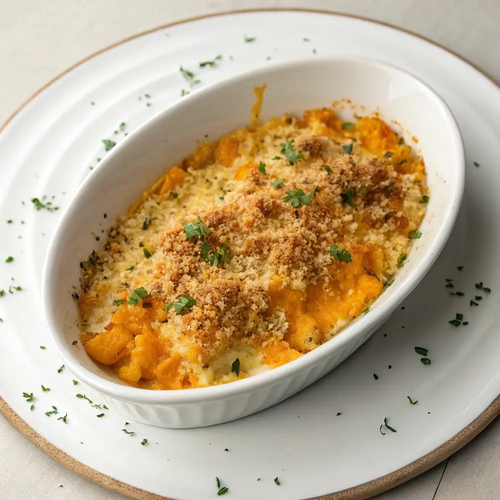 Gratin de butternut express