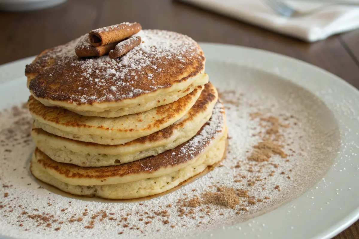 Pancakes vanille-cannelle