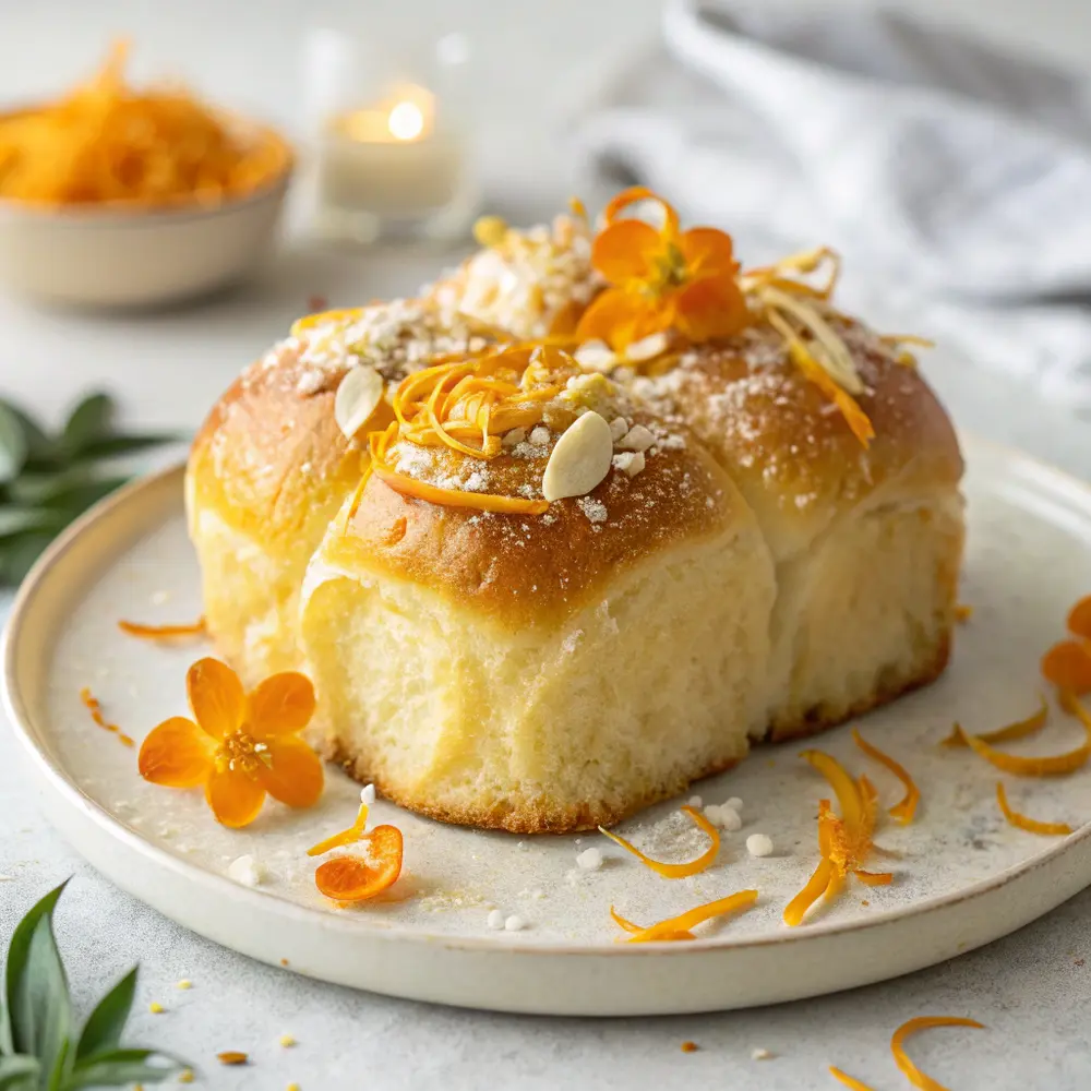 Brioche à la fleur d'oranger