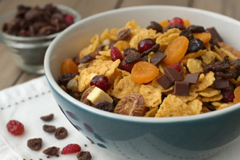 Céréales croustillantes au chocolat et fruits secs en 60 minutes – Recette rapide au Thermomix