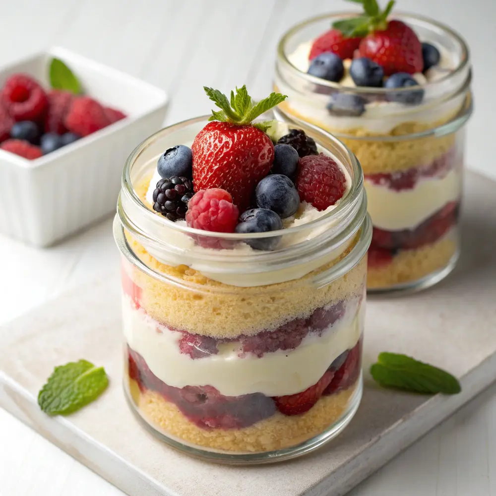 Gâteau en verrine