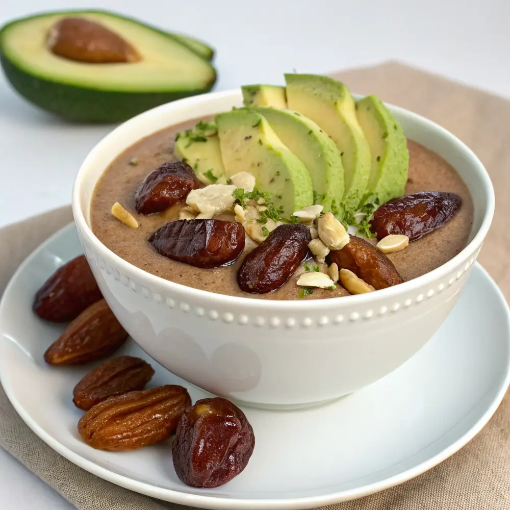 Jus d'avocat aux dattes