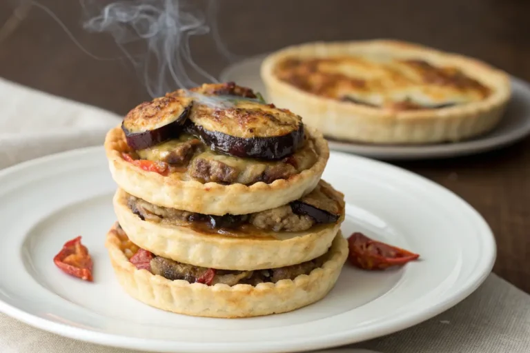 Mini-tourtes agneau aubergine en 90 minutes – Une recette fondante au Thermomix