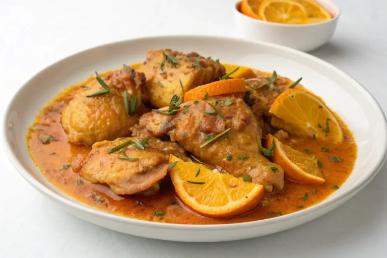 Poulet à l'orange