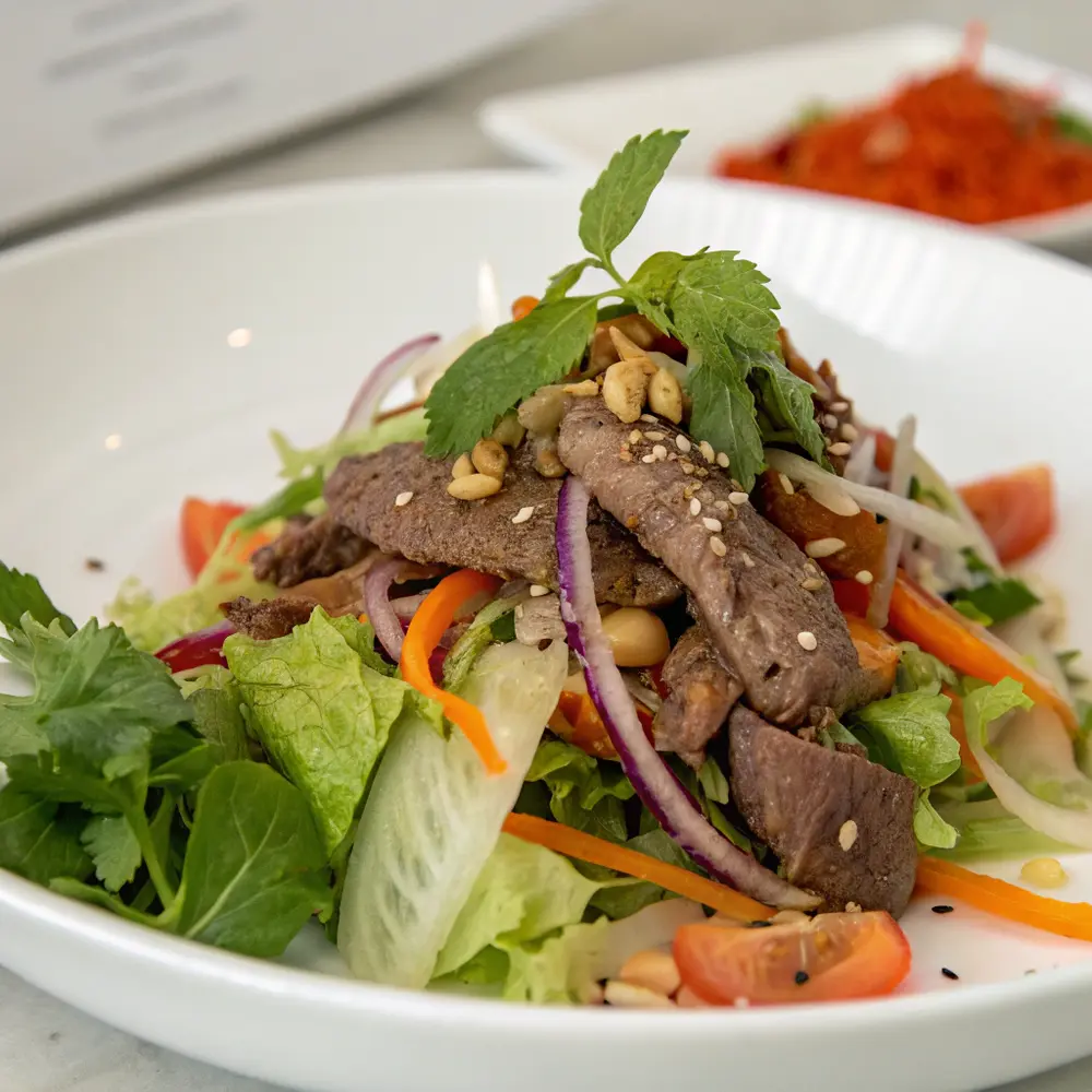 salade thaïe au bœuf