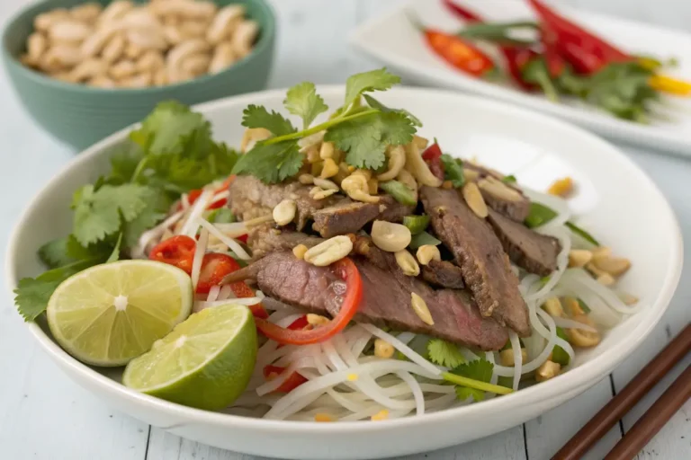 Salade thaïe au bœuf