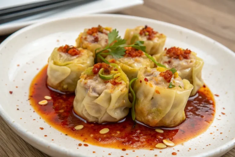 Siu mai à l’huile pimentée en 780 minutes : recette complète Thermomix
