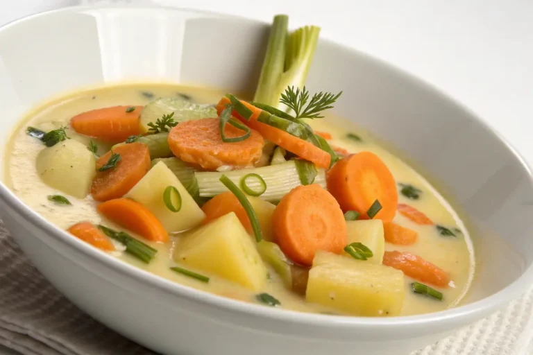 Velouté carotte poireau pomme de terre prêt en 35 minutes