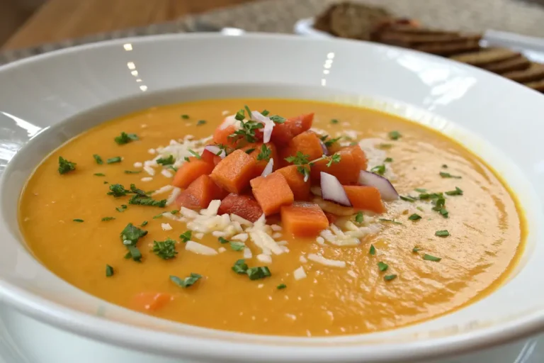 Velouté de carotte au lait de coco en 50 minutes au Thermomix