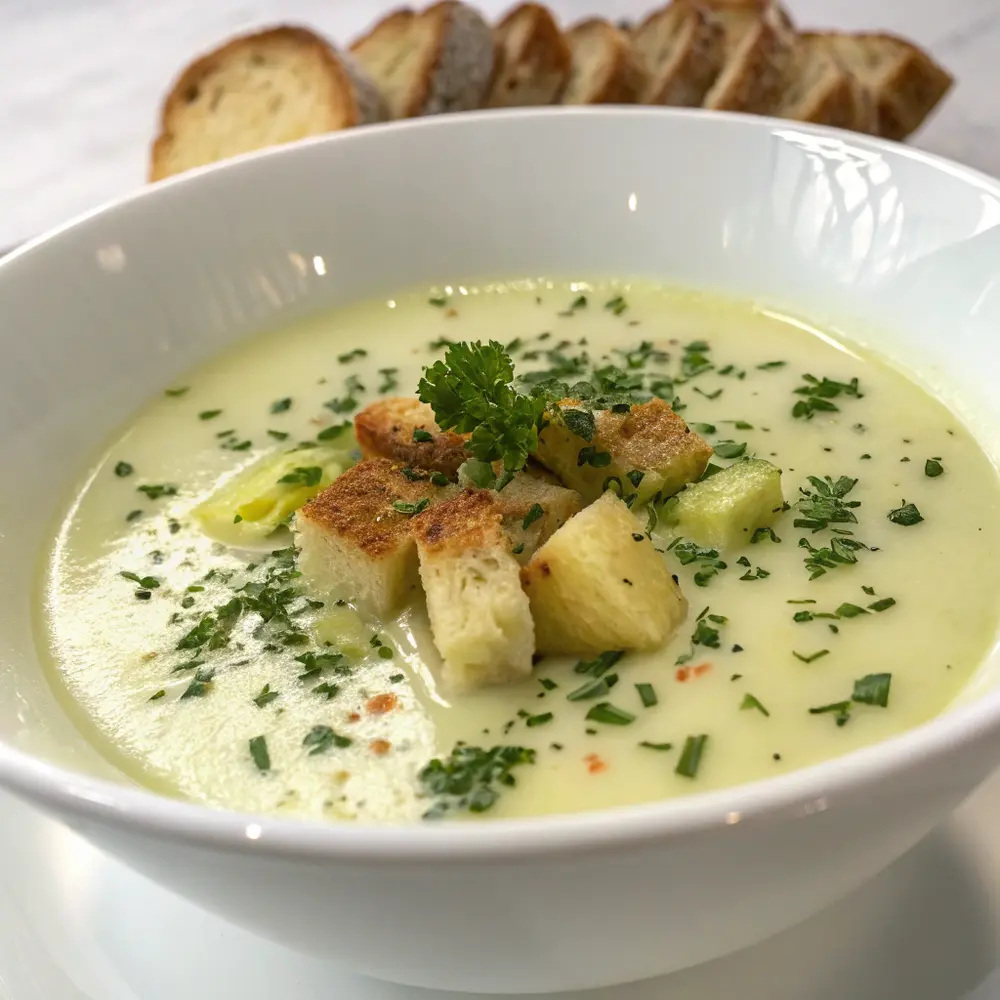 Velouté poireau-pomme de terre