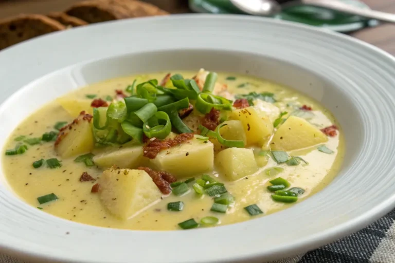 Velouté poireau-pomme de terre : prêt en 60 minutes