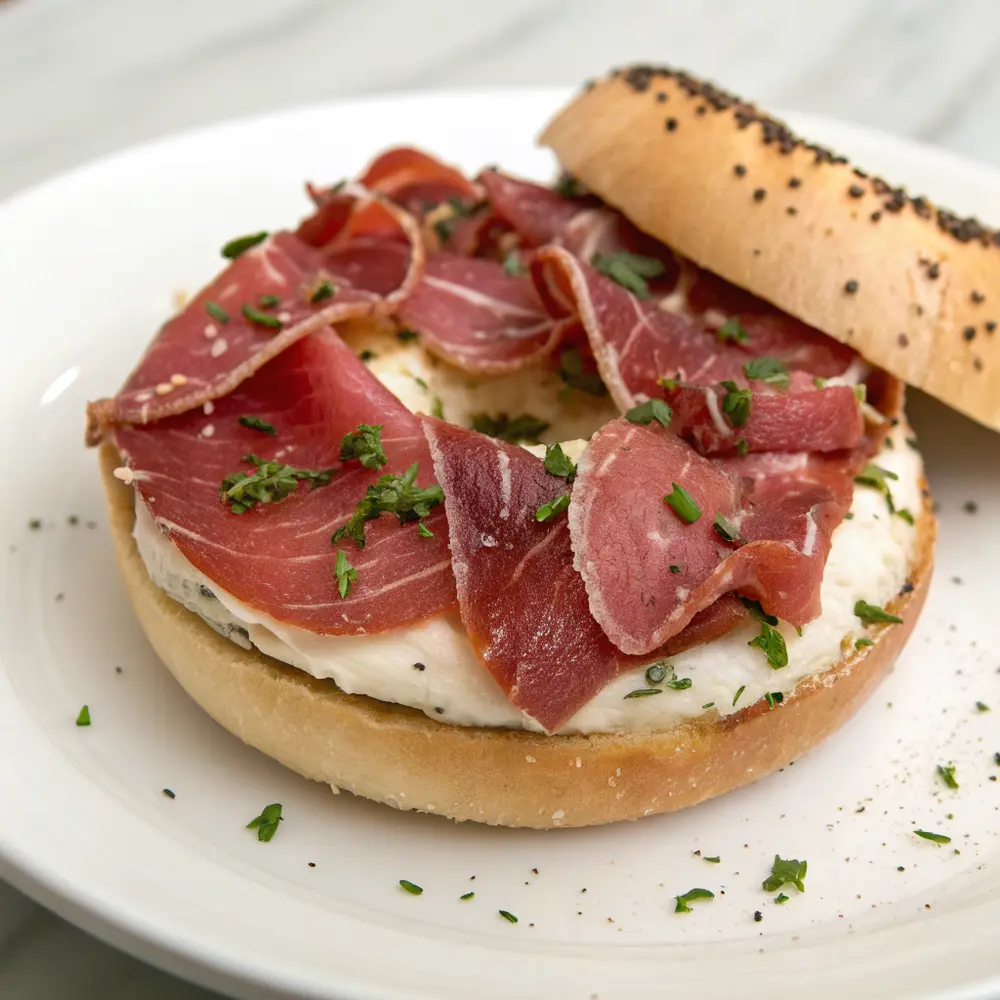 bagel viande des grisons