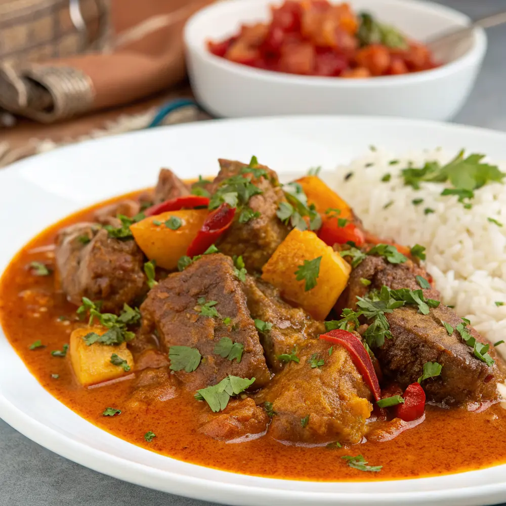 curry agneau exotique