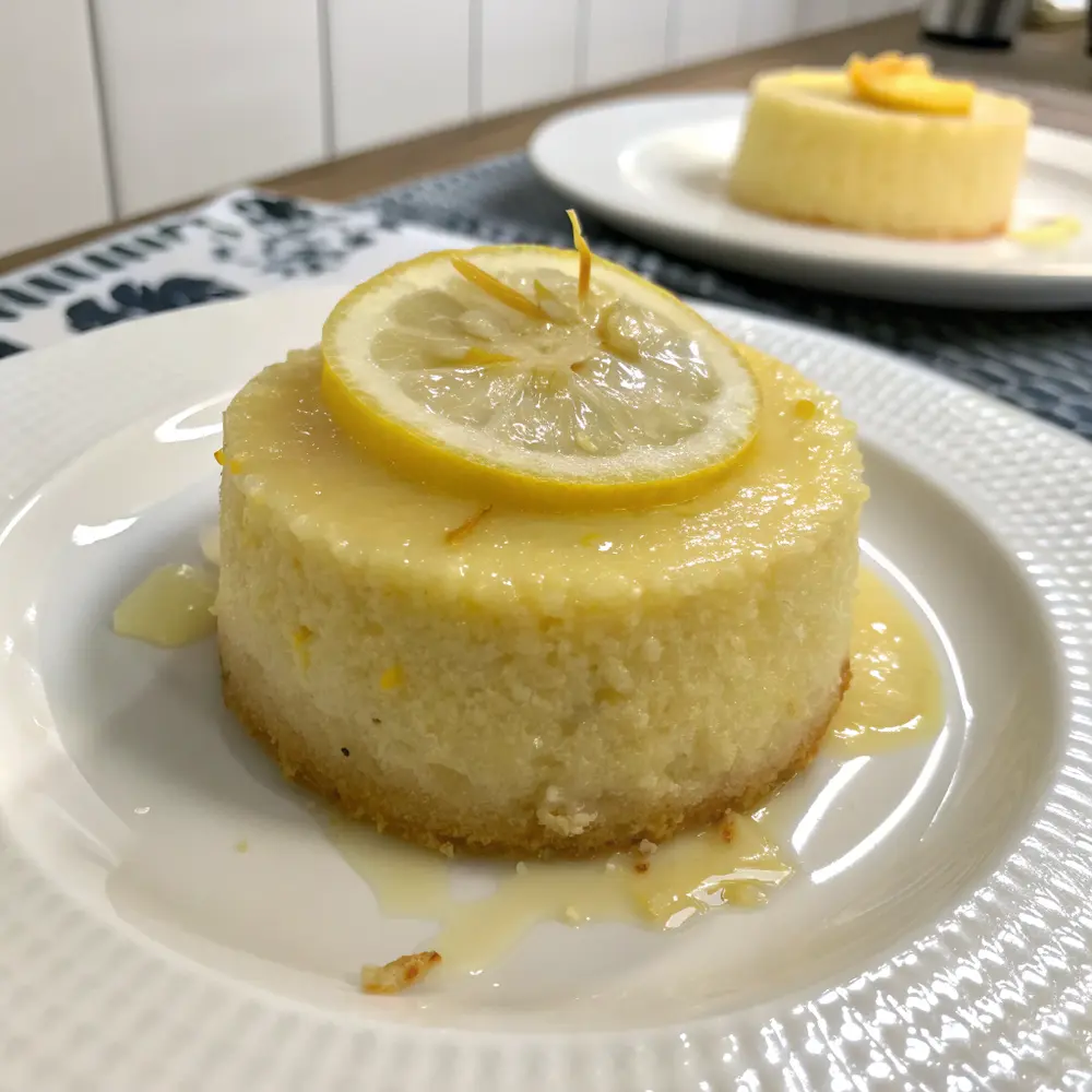 gâteau semoule citron