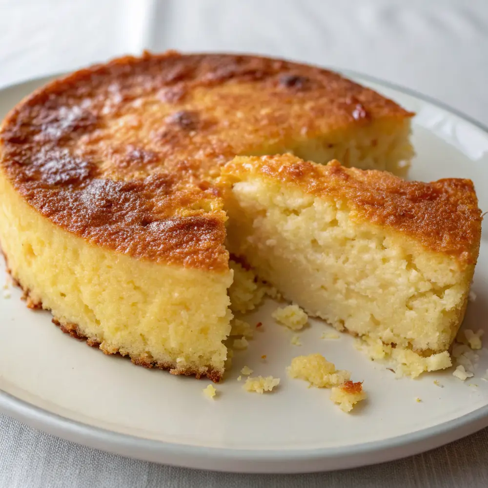 gâteau semoule maïs