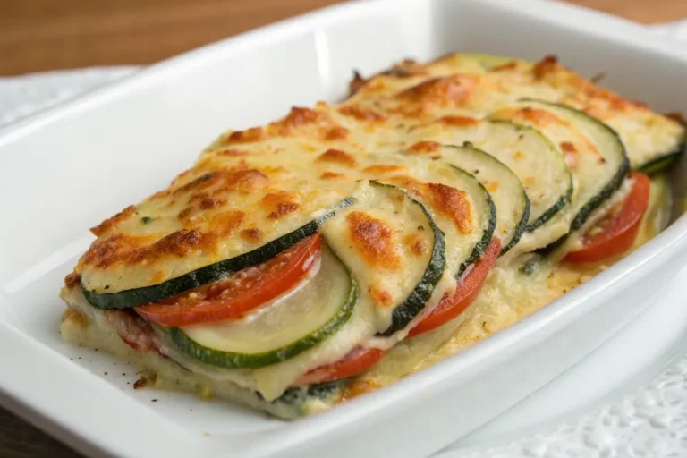 gratin de légumes béchamel fromage