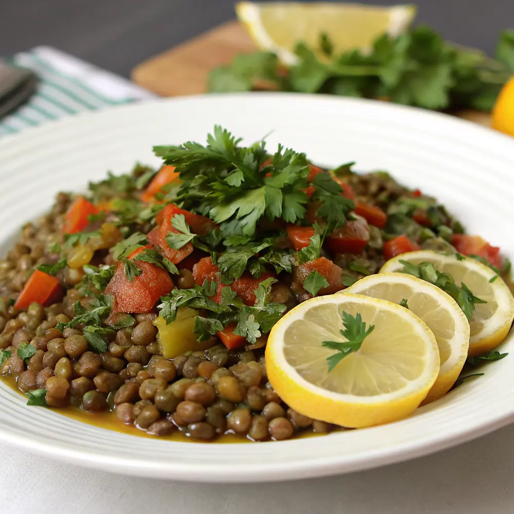 lentilles à la marocaine
