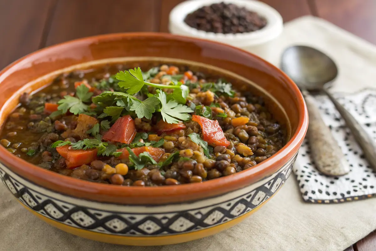 lentilles à la marocaine