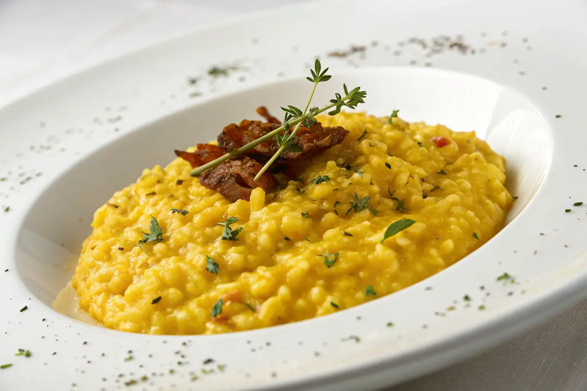 risotto milanais safran
