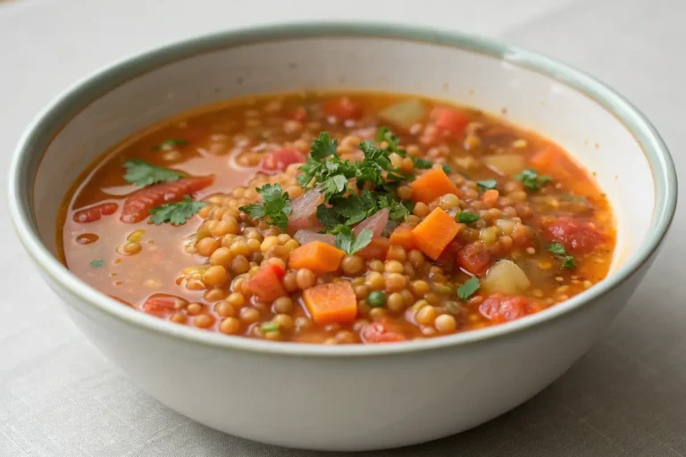 soupe lentilles corail