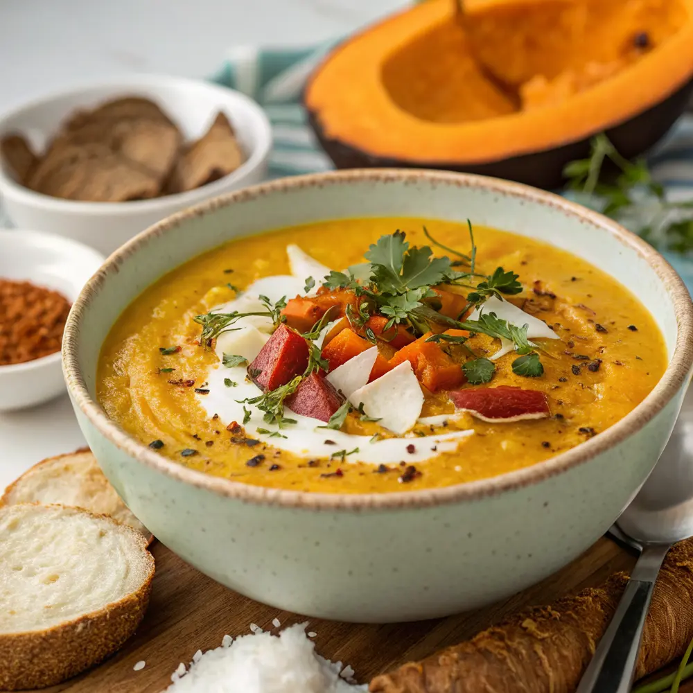 soupe patate douce coco