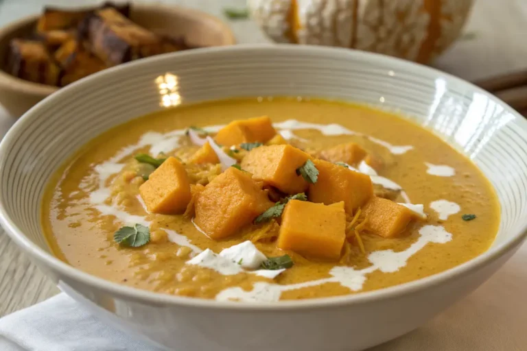 velouté butternut curry coco