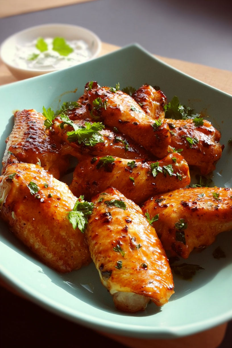 ailerons poulet marinés