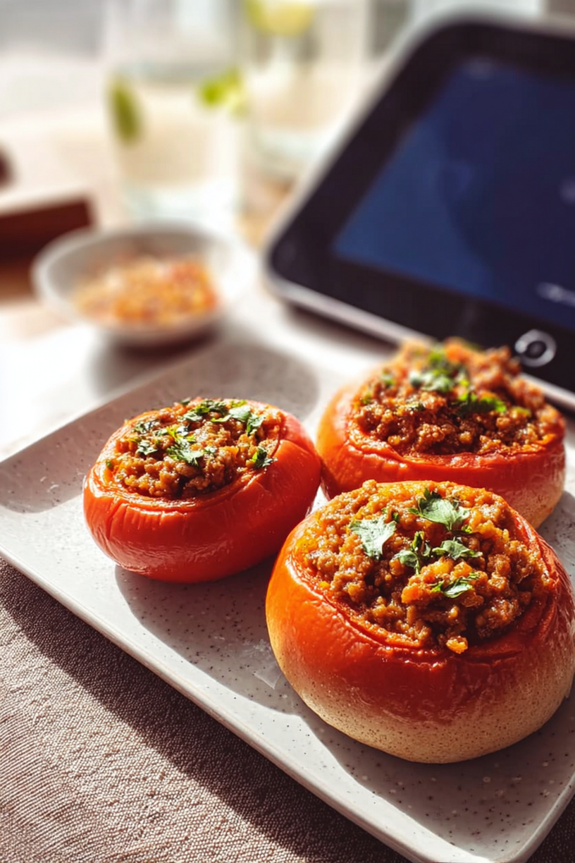 batbouts farcis viande hachée tomate