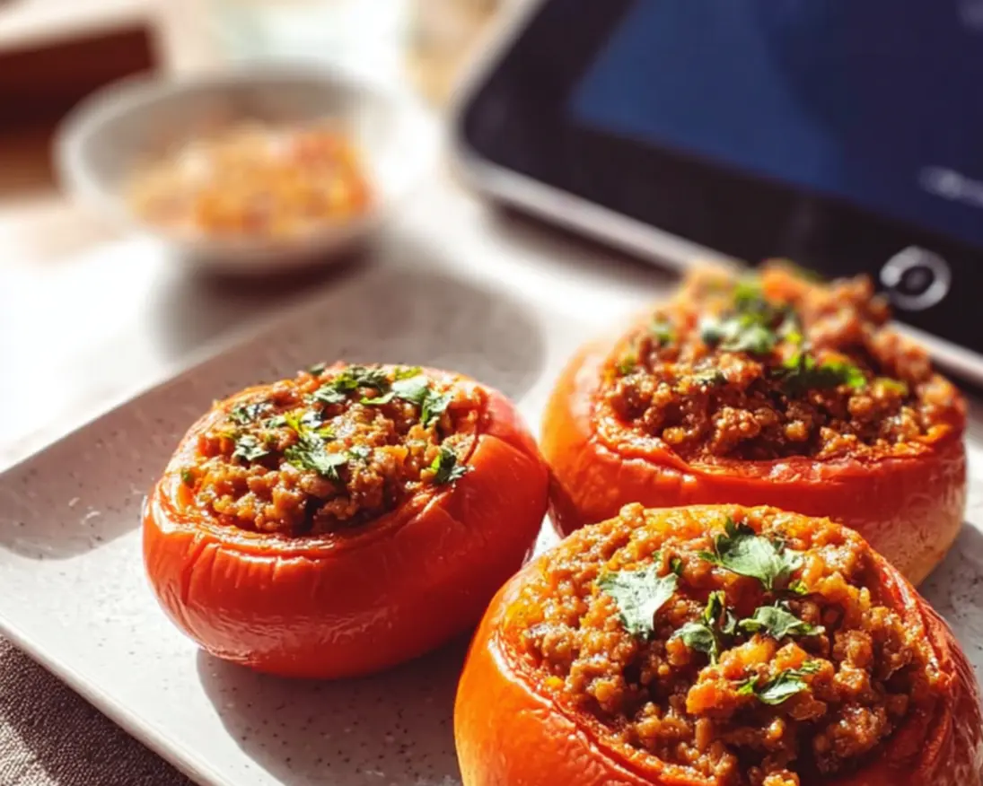 batbouts farcis viande hachée tomate