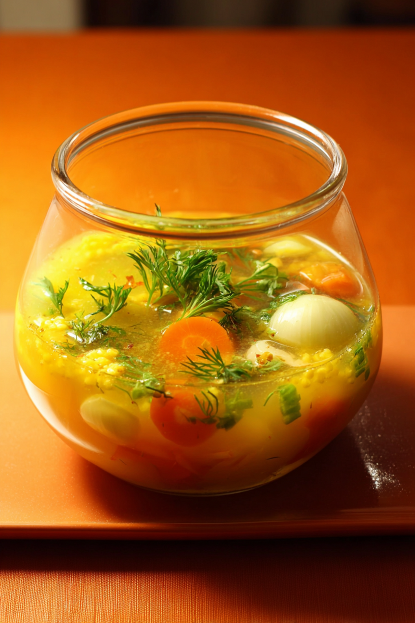 bouillon légumes parfumé