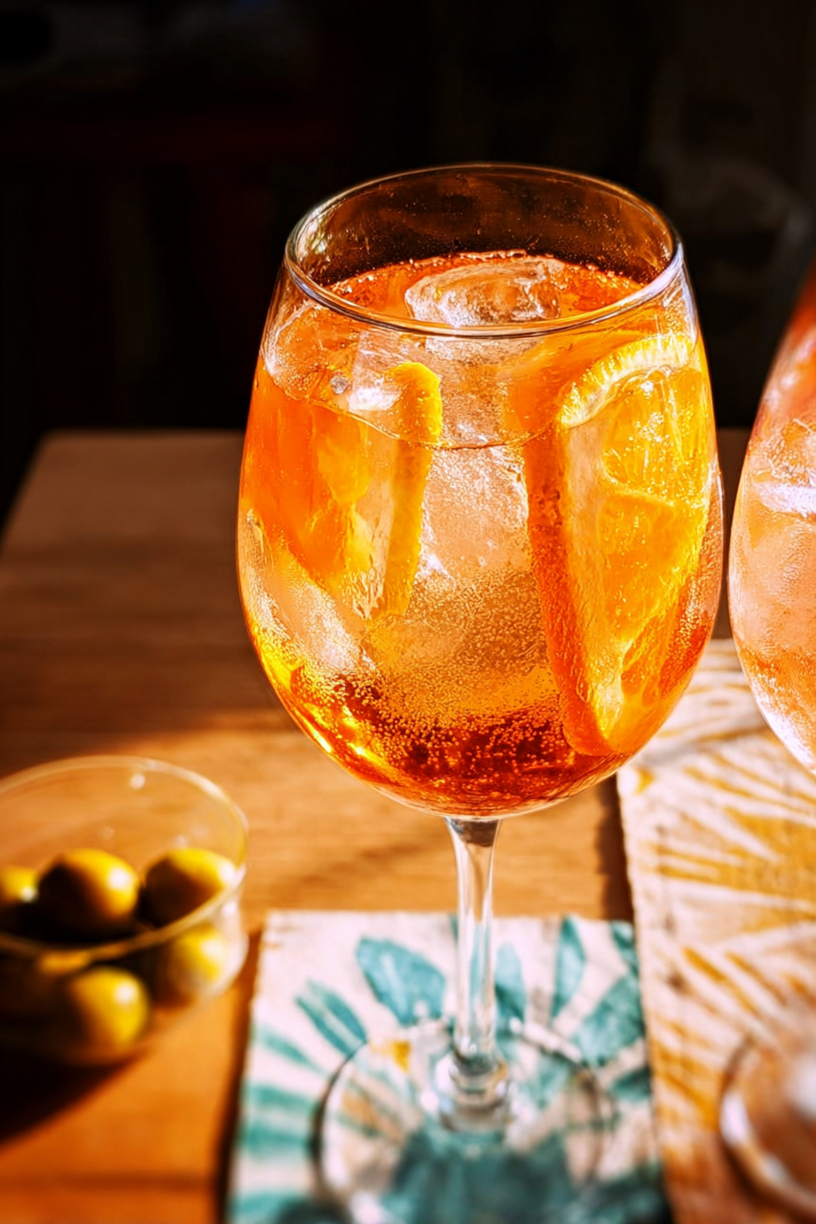 cocktail spritz agrumes