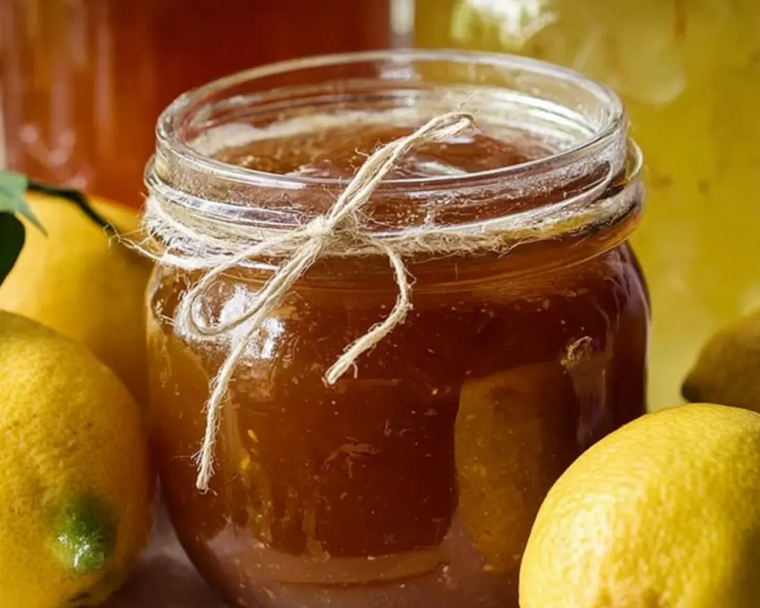 confiture pomme citron vanille