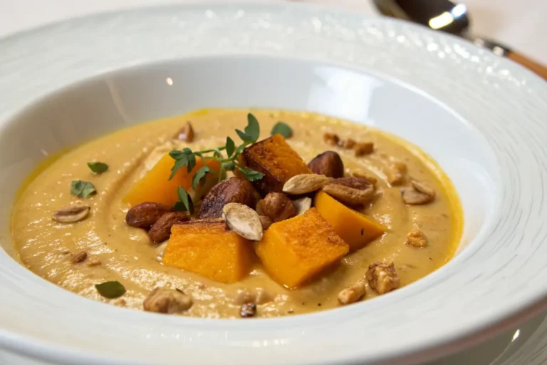 crème butternut châtaignes