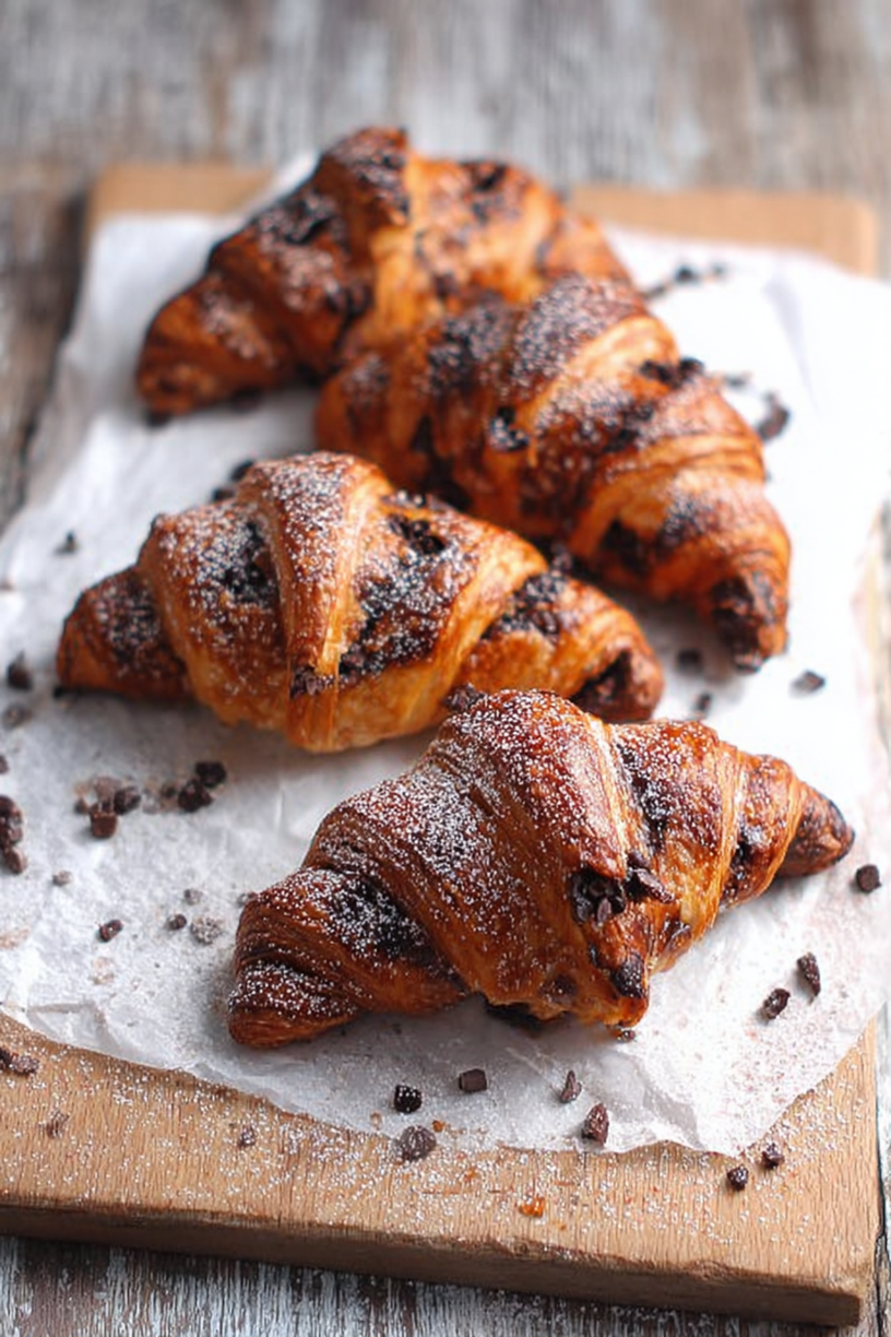 croissants pépites chocolat
