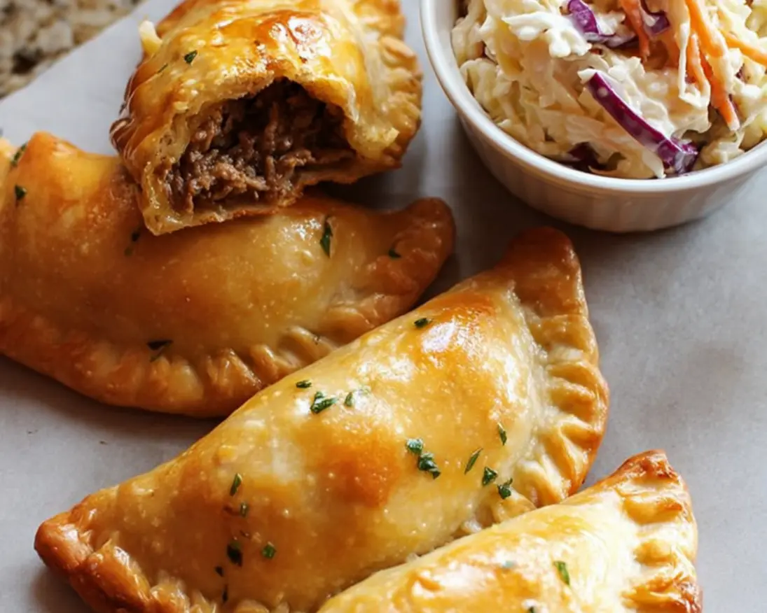 empanadas b oeuf coleslaw épicé