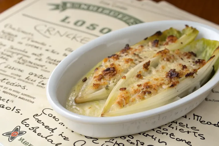 endives braisées gratinées parmesan