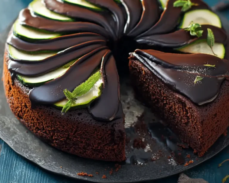 gâteau courgette chocolat