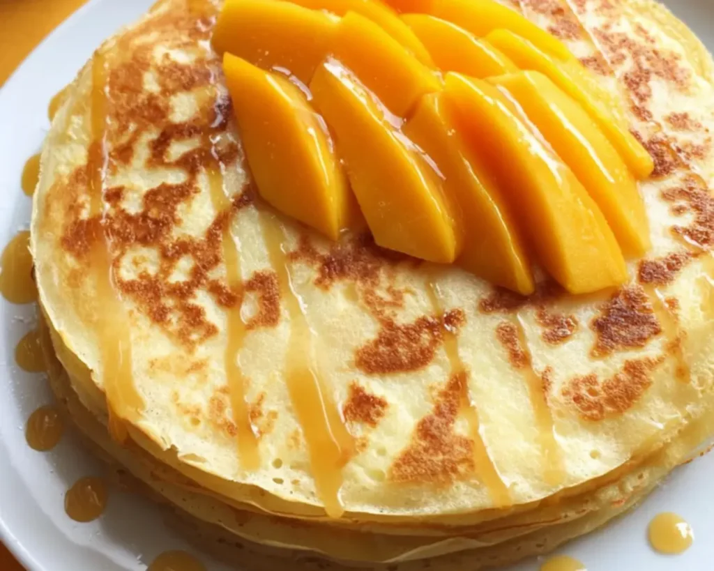 gâteau crêpes mangue fr