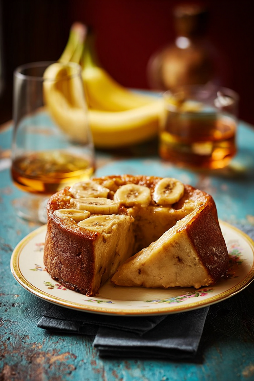 gâteau cubain rhum banane