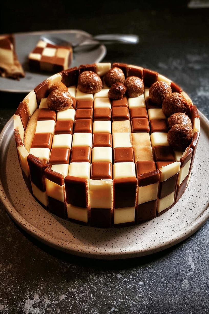 gâteau damier