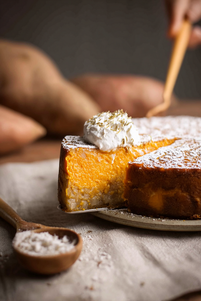 gâteau patate douce sans gluten