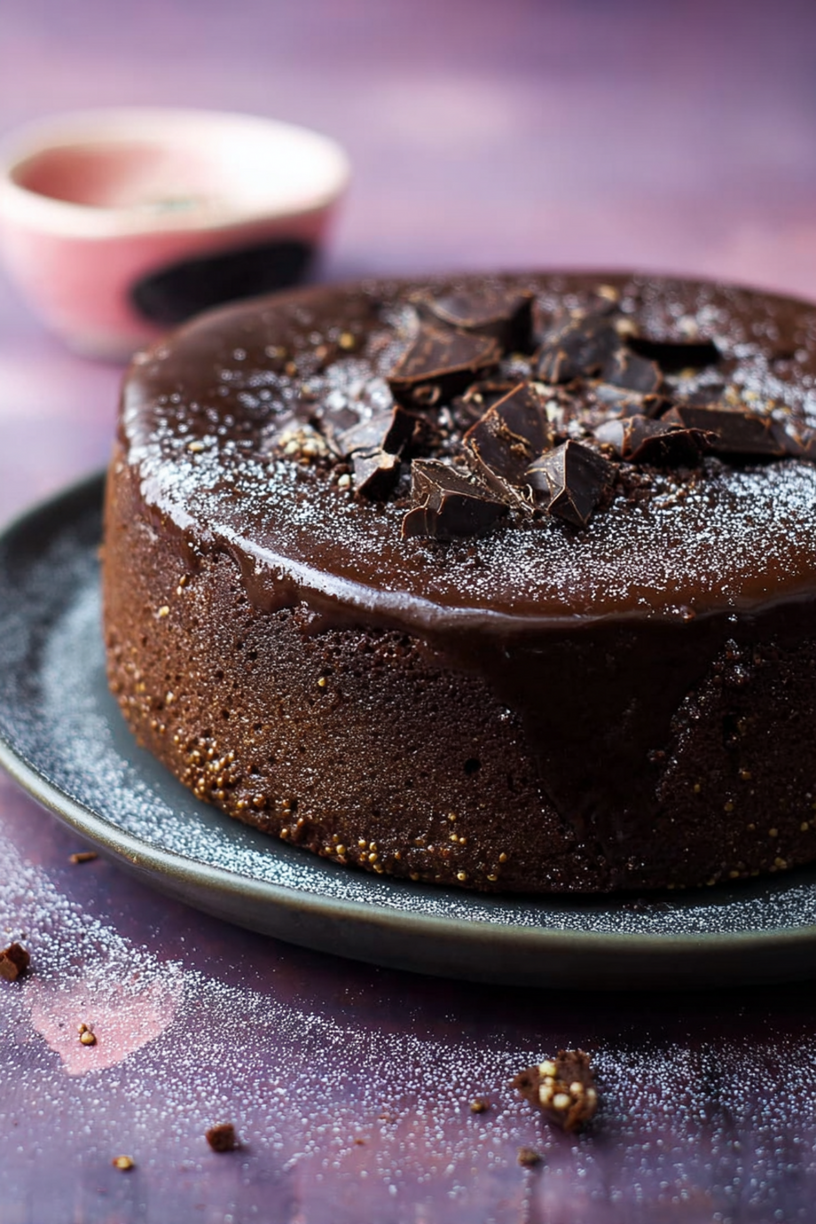 gâteau quinoa chocolat