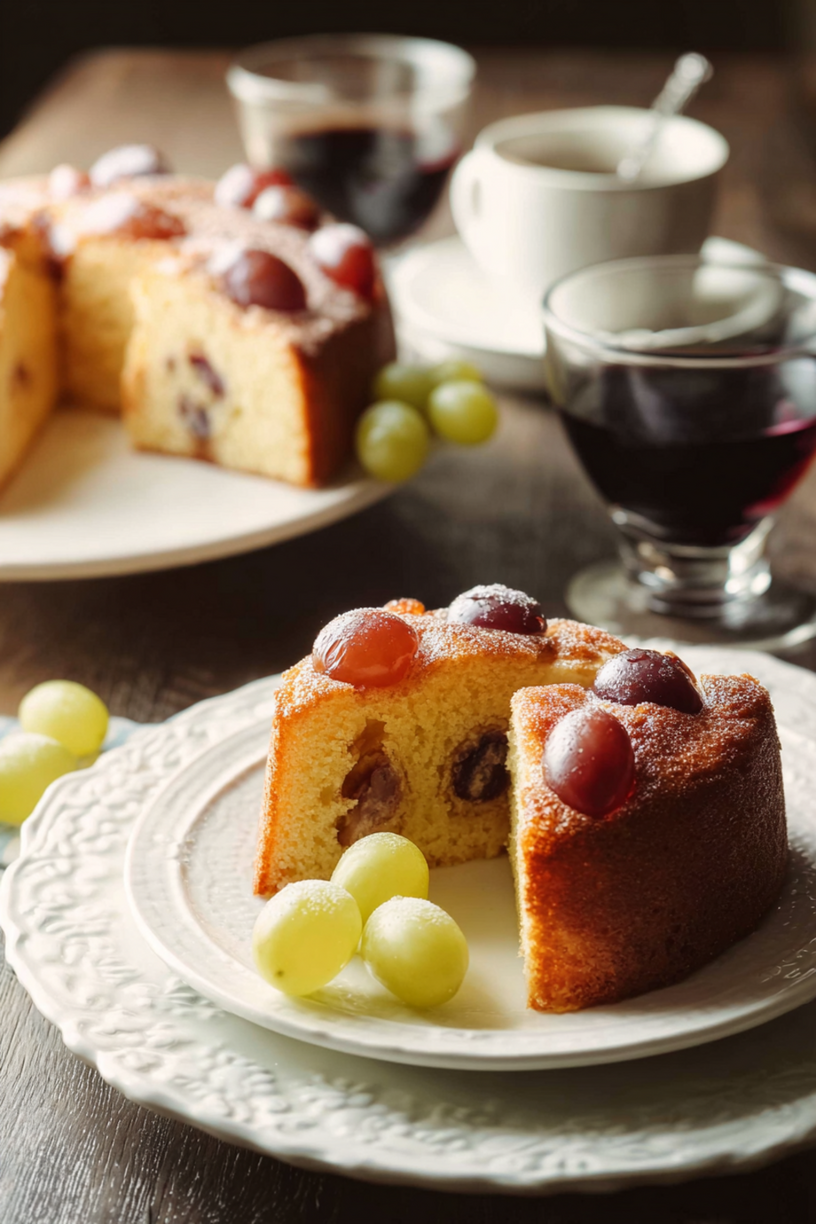 gâteau raisin l'huile d'olive